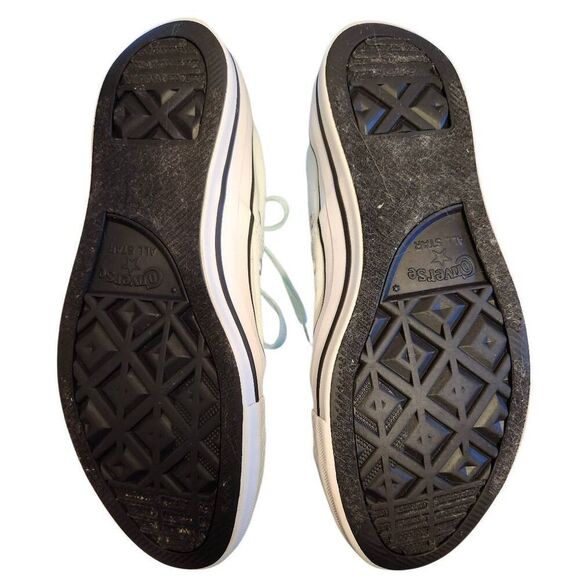 Converse Chuck Taylor All-Stars Light Teal 563507F Size 9.5 - Picture 4 of 5